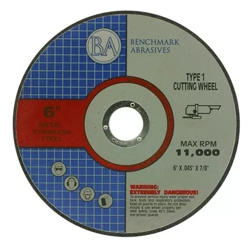 6"x.045" Pro Metal Steel Cutting Disc Cutoff Wheel 200