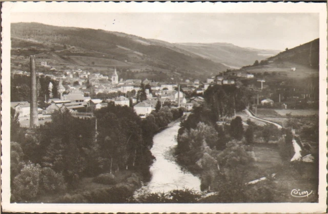 15 Massiac Carte Postale Vue Generale 1955