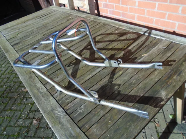 Vintage Suzuki 380GT rear parcel rack 1973