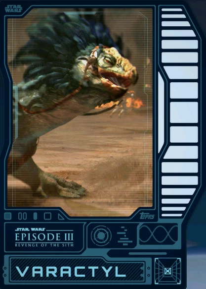 Topps Star Wars Base 2023 Series Tier 1 White Hoard - Varactyl - (x500)