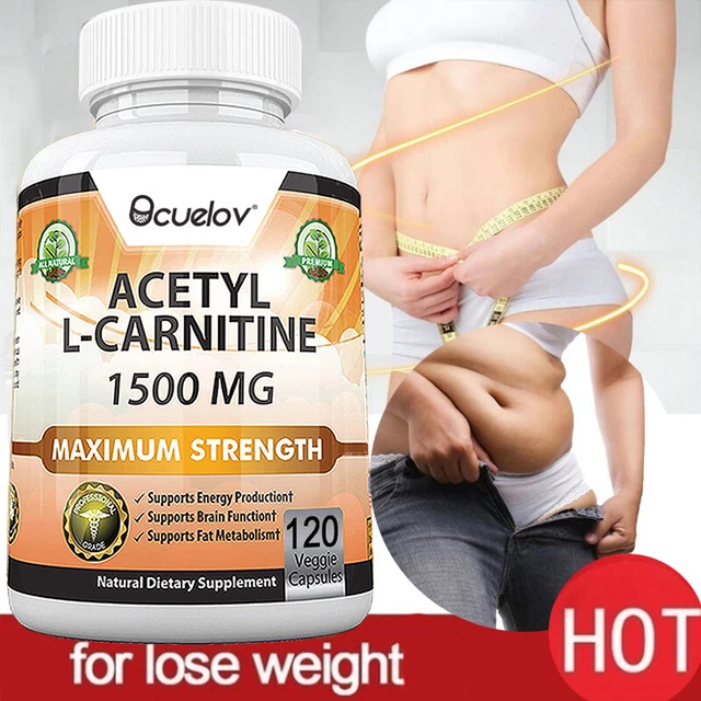 L-Carnitine Capsules 1500mg Strong Fat Burner Weight Loss - Foto 10