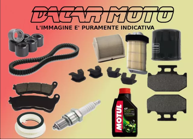 Kit Tagliando Yamaha XP Tmax 500 2004 2005 2006 2007 Avec Kit Air-Bracelet Autre