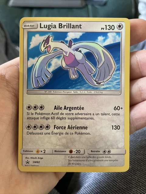 Carte Pokémon Lugia brillant SM82 Neuve FR