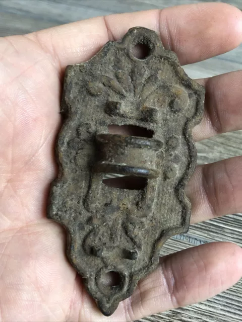 Vintage Antique Mounted Curtain Rod Holder Architectural Hardware
