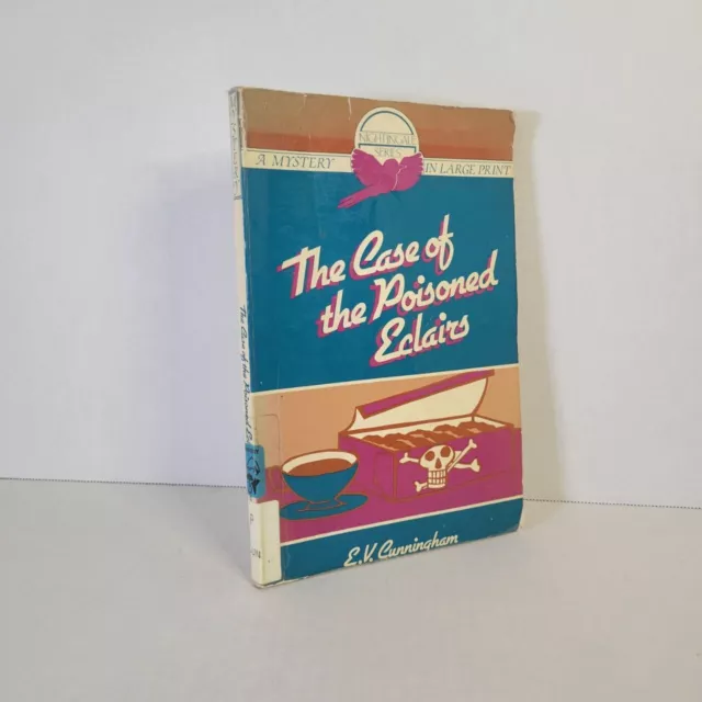 The Case of the Poisoned Eclairs By E. V. Cunningham 1979 Paperback Book