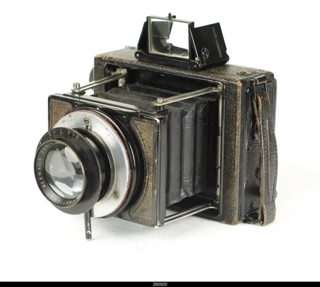 Camera Ernemann Klapp  6x9 With Lens  Hermagis Anastigmat 3,5/125mm