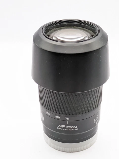 Minolta AF 75-300mm f/4.5-5.6 D AF Lens (black) for Sony Alpha DSLR SLT 98208358