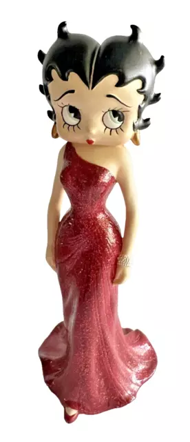 Betty Boop Lady in Red Figurine 6” Tall 2001 Westland Giftware