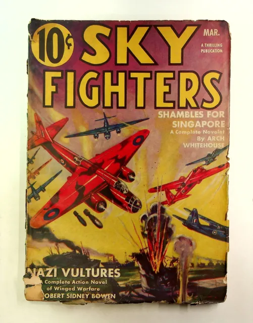 Sky Fighters Pulp Mar 1942 Vol. 26 #3 PR