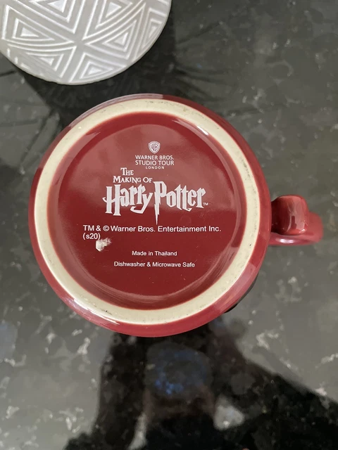 Harry Potter Gryffindor Embossed 3D Mug Warner Bros Studio Tour London Brand New 7