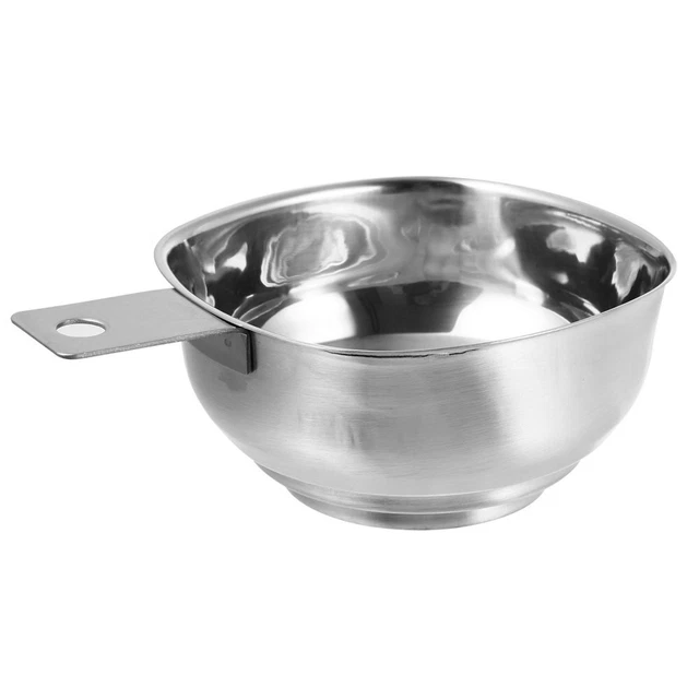 1 pieza embudo cuadrado de boca ancha cuadrado de acero inoxidable atasco de fugas de aceite de gran diámetro