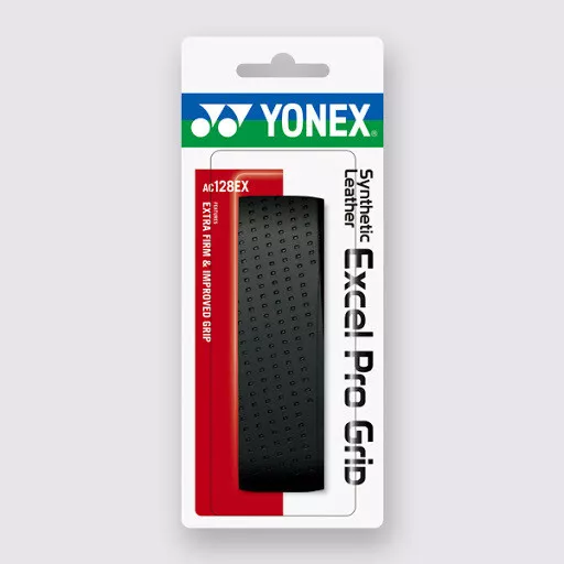 Yonex Synthetic Leather Excel Pro Replacement Grip Black