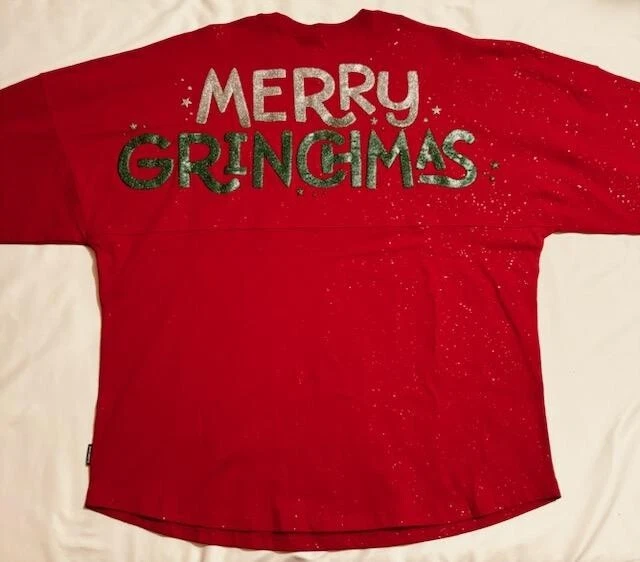 UNIVERSAL STUDIOS DR. Seuss The Grinch "Merry Grinchmas" Spirit Jersey