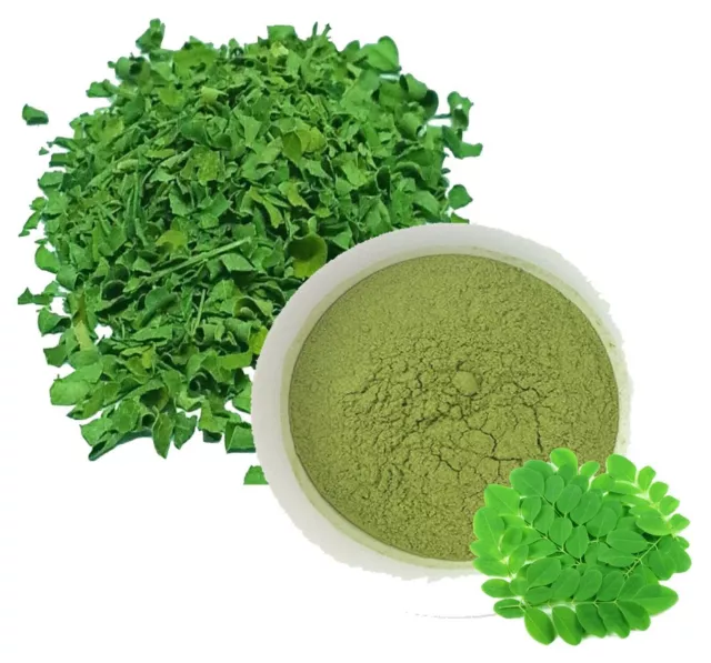 Hoja de Moringa Oleifera seca Hojas / polvo 100% Orgánico natural de...