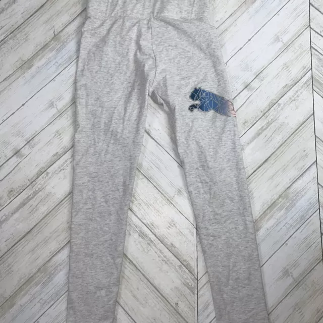 PUMA GIRLS LEGGINGS PANTS JUNIOR JOGGERS JOGGING BOTTOMS GYM Gray Large