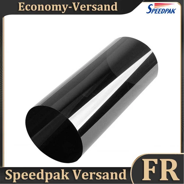Black Car Window Tint Film Roll Summer Front Windshield UV Protection 5% Clear H