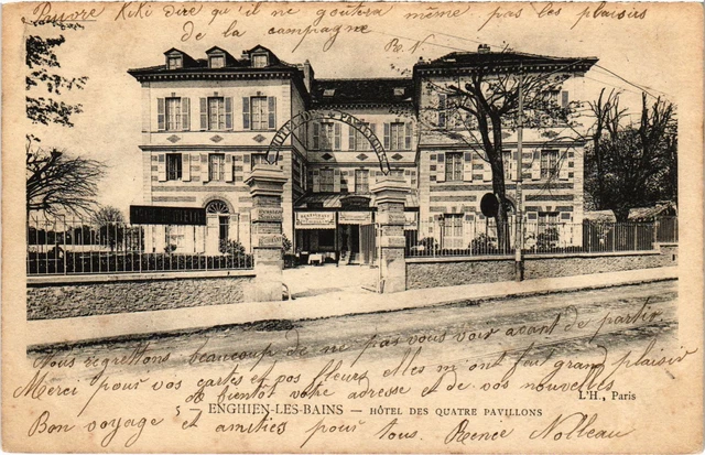 CPA Enghien les Bains Hotel des Quatre Pavillons FRANCE (1309744)