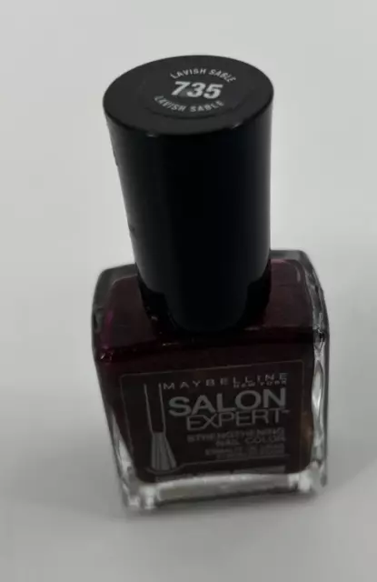 Maybelline New York Salon Expert Strengthening Nail Color 735 Lavish Sable 2