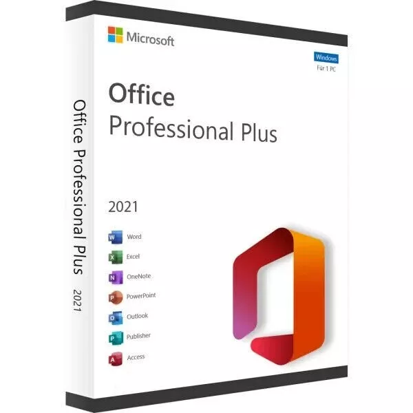 Microsoft Office 2021 Professional Plus - Code Sofort per Nachricht - KEIN ABO 2