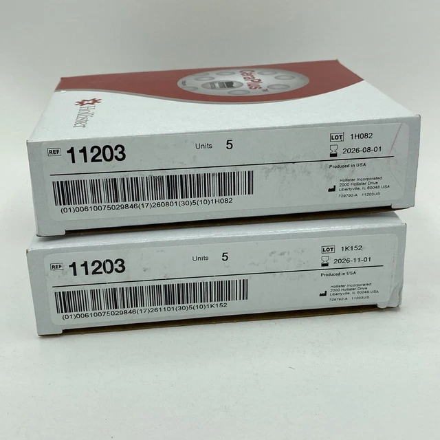 10 Hollister 11203 Nueva Imagen CeraPlus Corte a Ajuste Pluma 1-3/4", 2-1/4"" Brida