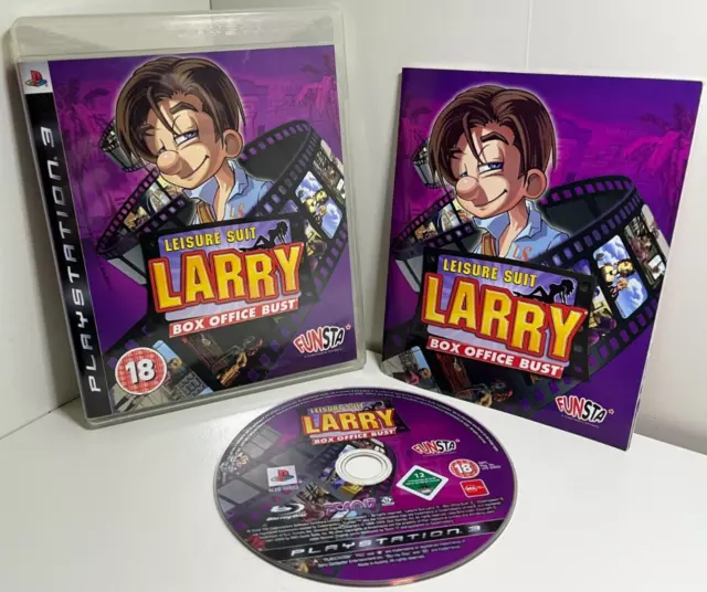 *NEAR MINT * (PS3) Leisure Suit Larry Box Office Bust - UK PAL