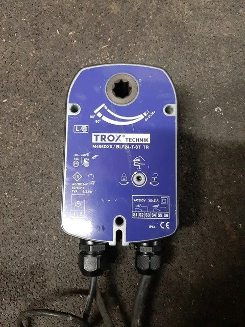 TROX KLAPPENSTELLMOTOR Brandschutzklappe BLF24-T-ST TR belimo ...
