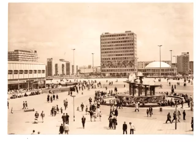 Alte Foto AK DDR   Berlin   Alexanderplatz