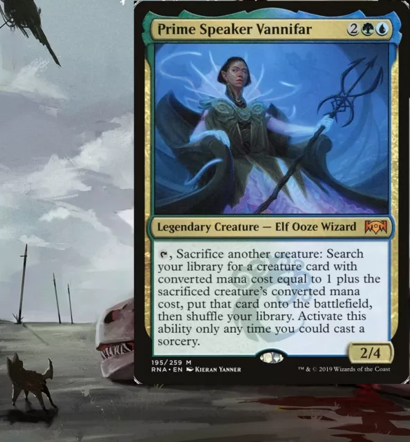 Zegana, Utopian Speaker 1x FOIL RNA MTG Ravnica Allegiance Rare MINT green blue Zegana, Utopian Speaker 1x FOIL RNA MTG Ravnica Allegiance Rare MINT green blue