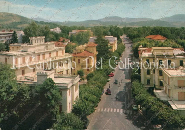 1965 FIUGGI Corso Nuova Italia Frosinone cartolina