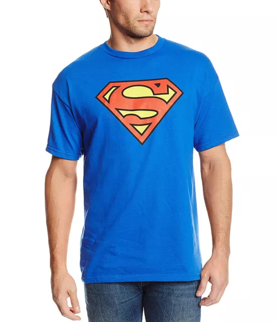 Camiseta oficial con logotipo clásico de Superman de DC Comics