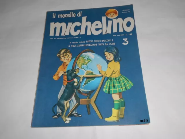 IL MENSILE DI MICHELINO  n°3  Gennaio 1966   (m40)