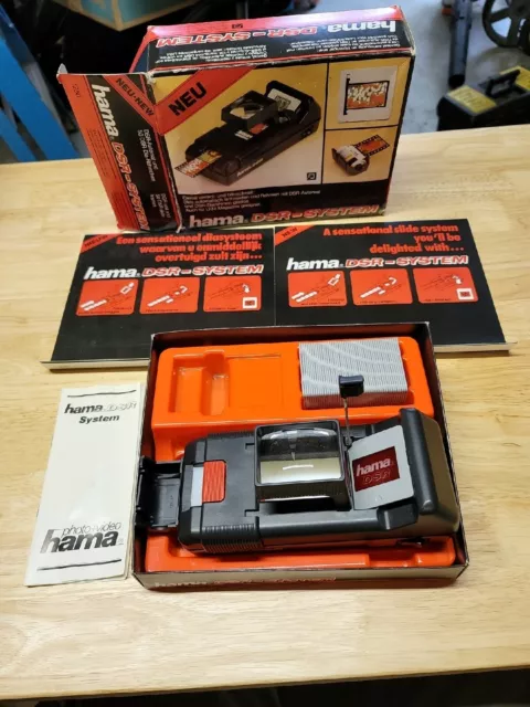 Hama DSR System +49 Slide Mounts - Slide Cutting & Mounting NICE!