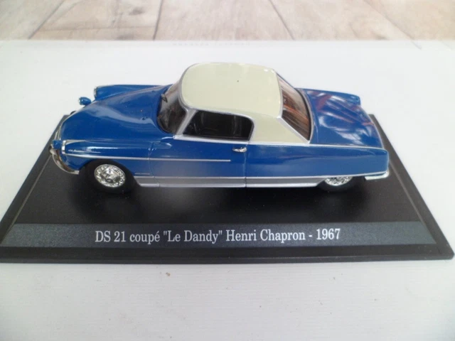 CITROEN DS 21 Coupé   " Le  Dandy " -  HENRI CHAPRON  (1967)    -1/43