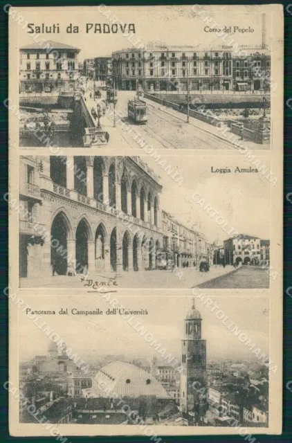 Padova Città Saluti da cartolina QT3832