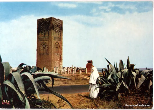 mar45 MAROC  Carte Postale RABAT  LA TOUR HASSAN