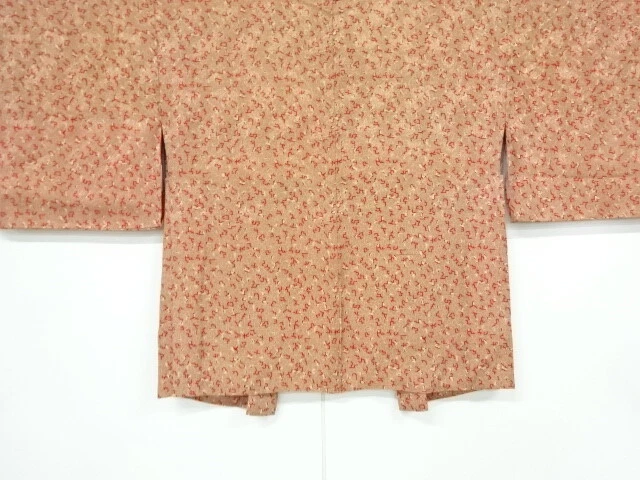 6391049: Japanese Kimono / Antique Haori / Mon Kinsha / Abstract Pattern