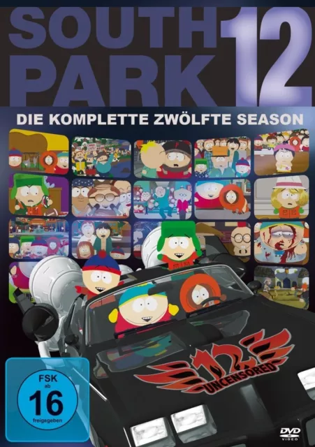 South Park: Season 12 Amaray  3 Dvd Neu Eric Stough/+