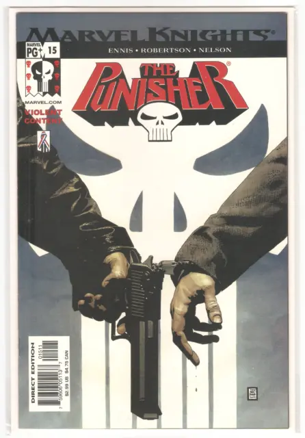 The Punisher (2001 6Th Series) #15 Oct 2002 High Grade Marvel Comic Book 9.4 Nm