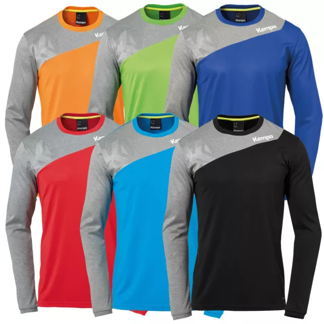 Kempa Core 2.0 Langarmshirt Pullover Sweatshirt Longsleeve Sportpullover Herren