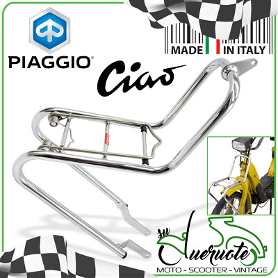 Manubrio Cromato Per Piaggio Ciao PX - Completo Di Perno, Diametro 21mm, Acciaio Cromato - Foto 11