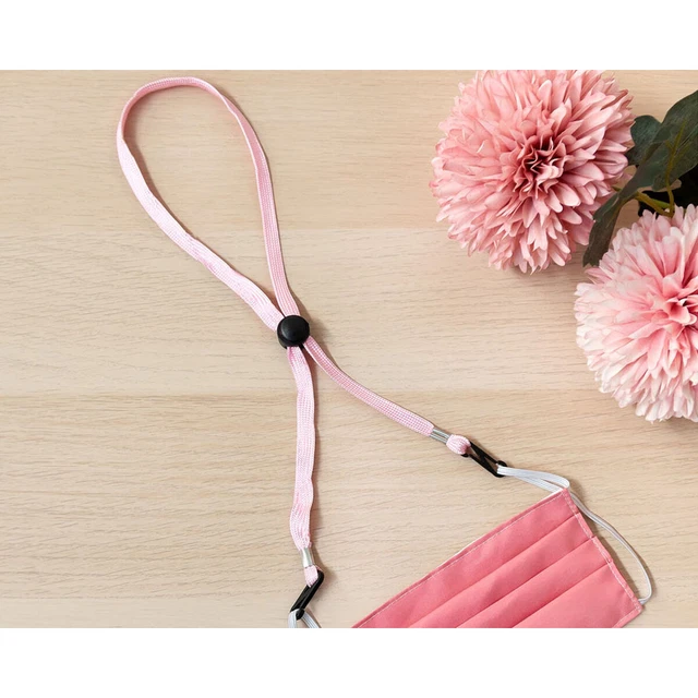 Schnur Rosa 65 cm Einstellbar