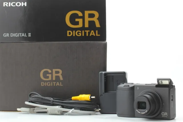 [ Mint in Box ] Ricoh GR Digital II 10.1MP Digital Camera From Japan