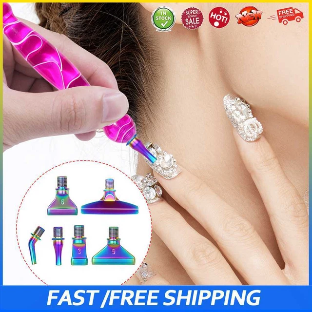 #b Pluma artesanal universal para arte en uñas desmontable para kits de accesorios artesanales (
