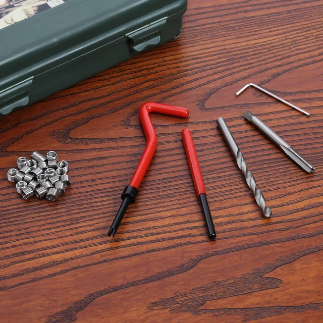 30 Stück M6 x 1,0 Gewinde Reparatur einfügen Kit kompatibel