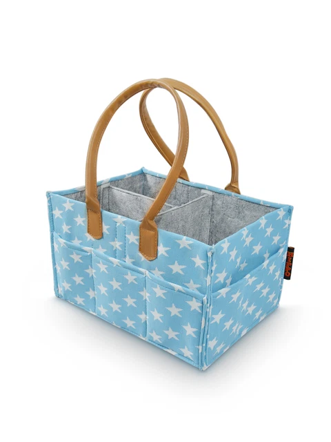 Designer Baby Diaper Caddy Nursery Storage Bin Organizer Baby Caddy for Nappy