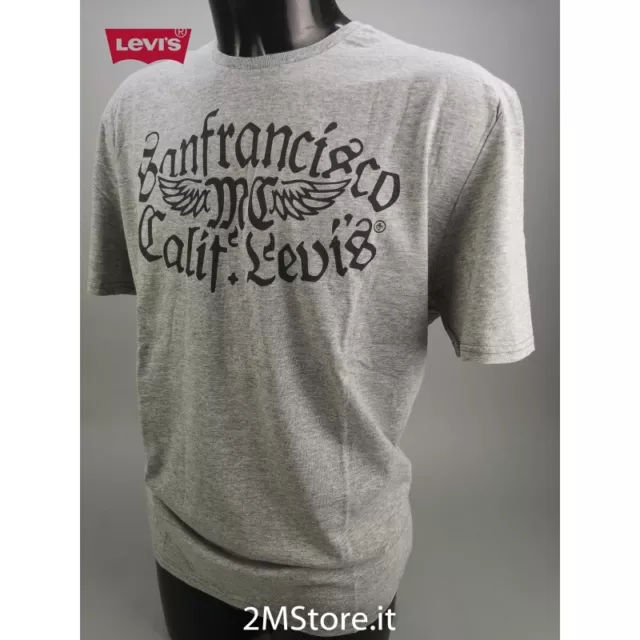 T shirt levi's grigia best sale