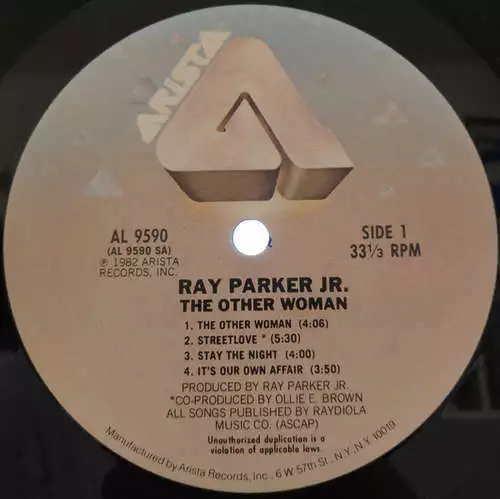 Ray Parker Jr. - The Other Woman LP Album Ter Vinyl Schallplatte