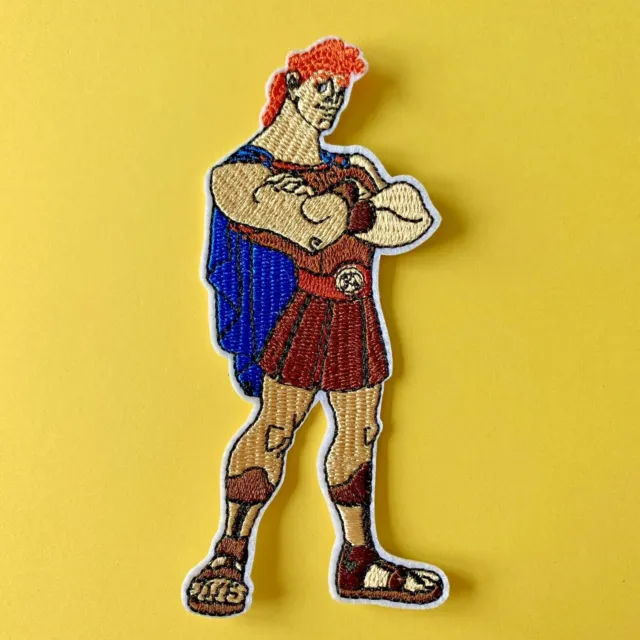 Disney Hercules Gladiator Gott Held Charakter Bestickter Aufnäher Nähen Aufbügeln