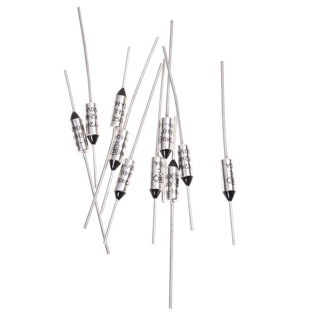 10 pezzi Circuito Cut Off TF 240 Celsius 250V 10A di temperatura fusibili t H1E4
