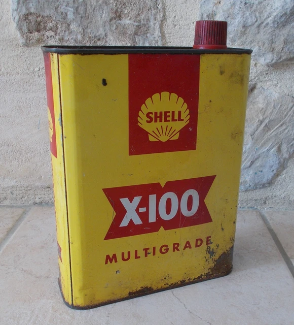 ANCIEN BIDON HUILE vide pour autos cre EUR 44,90 - FR